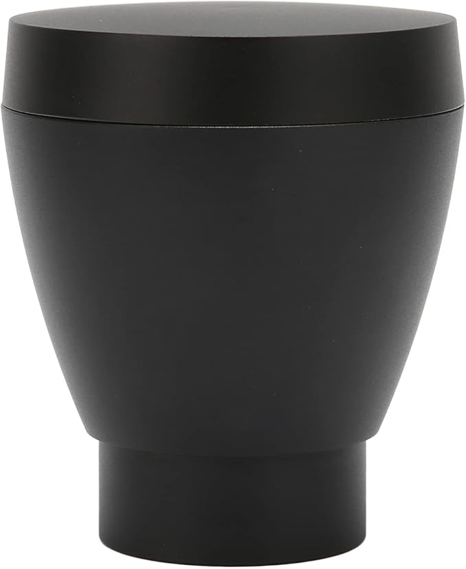 60g Reusable Aluminium Alloy Coffee Grinder Bean Bin (Black)