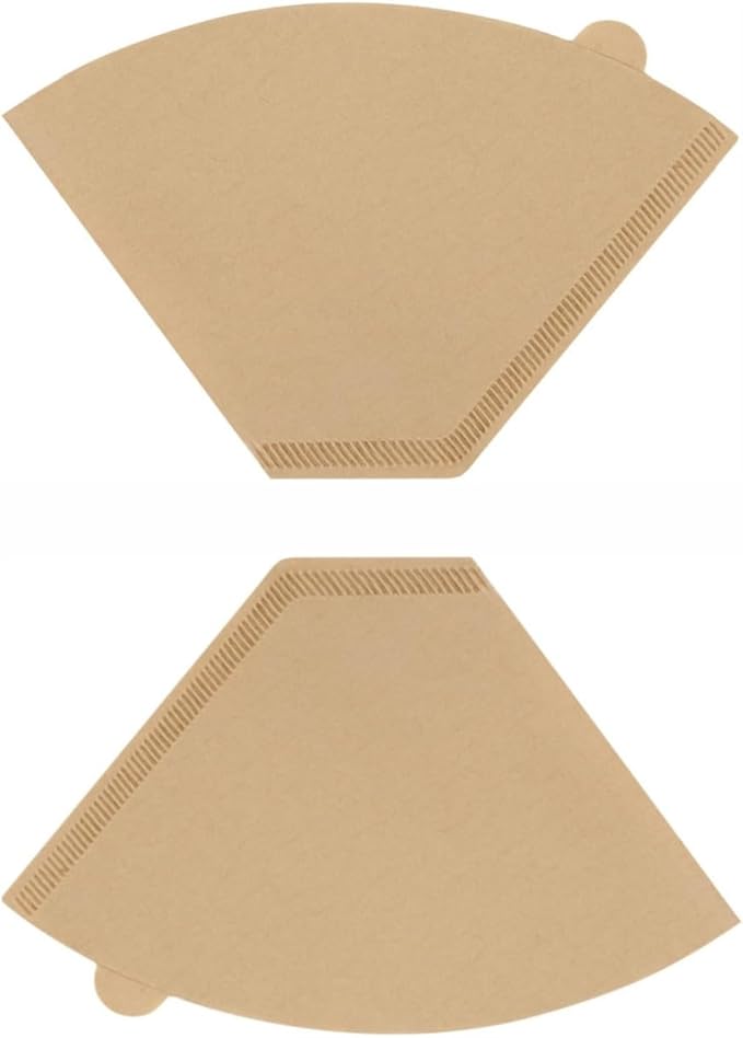 100Count Coffee Filters 8-12 Cups, Disposable Coffee Filters #4,Natural Filters Paper Used for Pour Over and Drip Coffee Maker (coffee filters 8-12 cup, 100, Count)