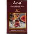 Sadaf Earl Grey Tea Bags | Special Blend Earl Grey Ceylon Black Tea | Product harvested in Sri Lanka | 20 tea bags
