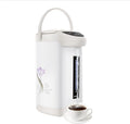 4L Electric Kettle, 135OZ Hot Water Urn Pot Dispenser Electric Tea Coffee Kettle with 3 Water Dispensing Modes, 750W Stainless Steel Boiler Warmer for Home Kitchen (White)