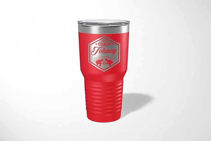 Wrestling Coach gifts, Tumbler, Coach tumbler, Wrestling gifts, Coach Beer glass, Coach gift, Coach gifts, Wrestling Coach (Wrestling Hexagon, Red, Wrestling Hexagon 30oz Black)