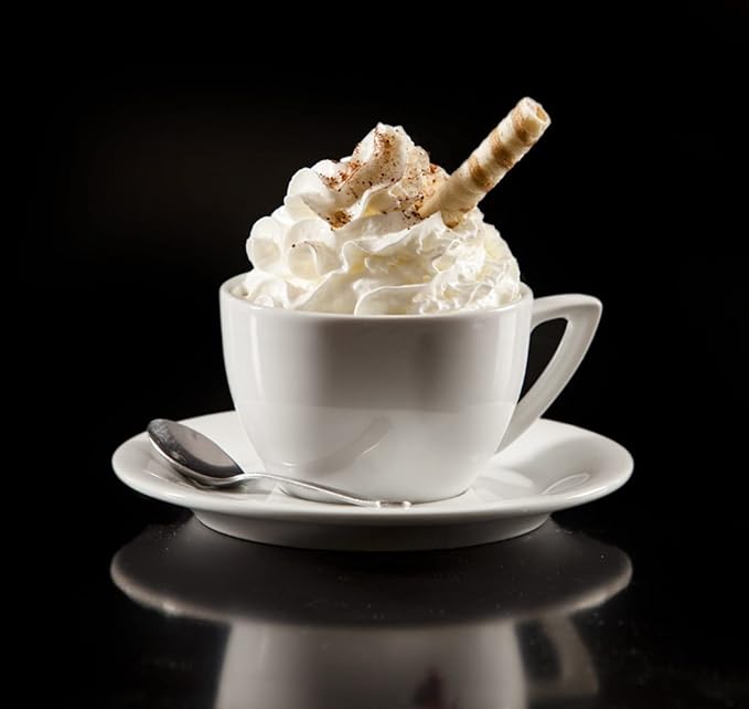 Upouria Mocha Coffee Syrup Flavoring, 100% Vegan, Gluten Free, Kosher, 750 mL Bottle - Coffee Syrup Pump Included