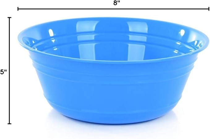 Mintra Home Snack Bowls (Medium 6pk (1.8L), Assorted)