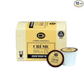 Crème Brulee Decaf Coffee Pods by Coffee Beanery | 12ct Medium Roast Arbica Coffee