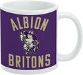 Albion College Britons Logo Ceramic Coffee Mug, Novelty Gift Mugs for Coffee, Tea and Hot Drinks, 11oz, White