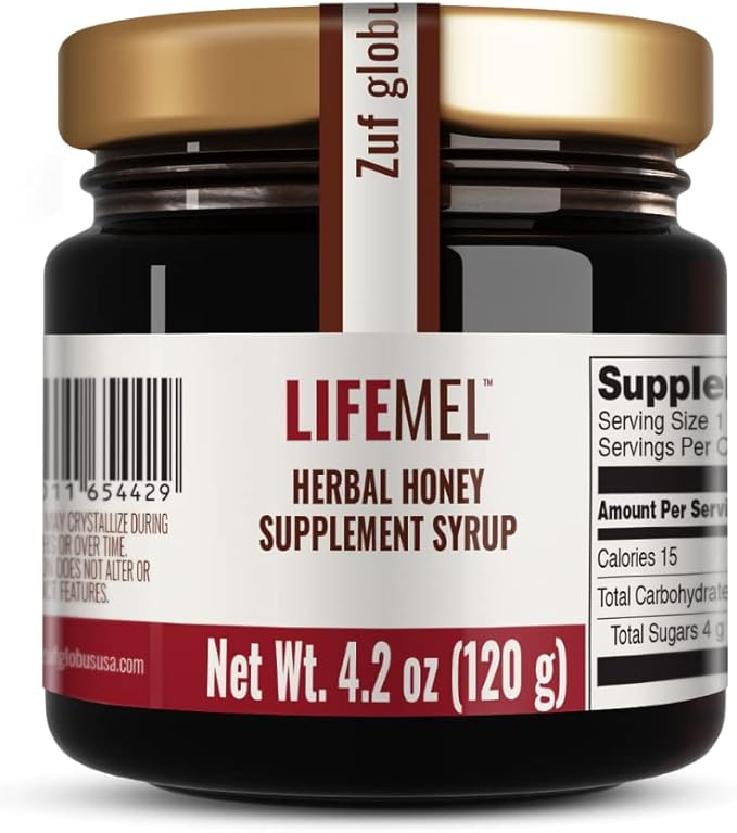 LIFEMEL - Natural Immune Support Herbal Honey - Botanical Herbal Formula - Supports Overall Wellness & Daily Immunity - Clinically Studied - Non-Infused Functional Honey