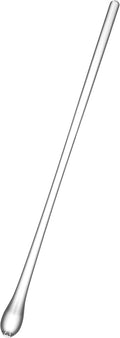 Glass - Stirrer Stick - 13" Long- for Mixing Cocktails - Drinks - Glass Stir Rod - Bar Cocktail Shaker - Made in Europe -by Barski