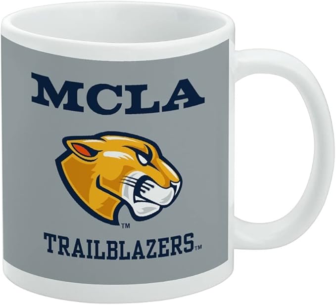 Massachusetts College of Liberal Arts Ceramic Coffee Mug, Novelty Gift Mugs for Coffee, Tea and Hot Drinks, 11oz, White