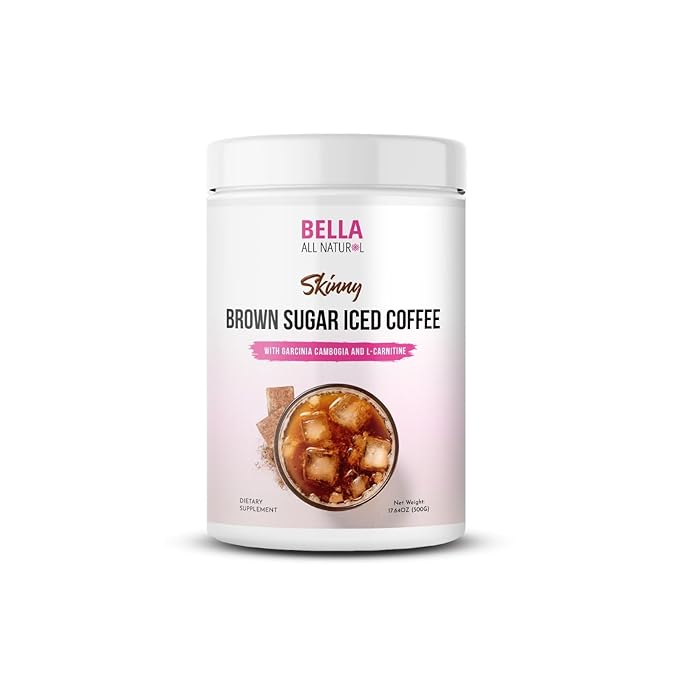 Bella All Natural Skinny Brown Sugar Iced Coffee - 500g