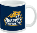 Averett University Cougars Logo Ceramic Coffee Mug, Novelty Gift Mugs for Coffee, Tea and Hot Drinks, 11oz, White