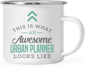 Andaz Press 11oz. Stainless Steel Campfire Coffee Mug Gift, This is What an Awesome Urban Planner Looks Like, 1-Pack, Birthday Gift Ideas Coworker Him Her, Includes Gift Box
