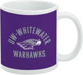 UW Whitewater Warhawks Logo Ceramic Coffee Mug, Novelty Gift Mugs for Coffee, Tea and Hot Drinks, 11oz, White