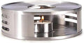Teabloom Modern Tea Trivet - Stainless Steel Trivet and Teapot Warmer with Tea Light Candle