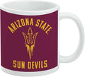 Arizona State University Sun Devils Ceramic Coffee Mug, Novelty Gift Mugs for Coffee, Tea and Hot Drinks, 11oz, White