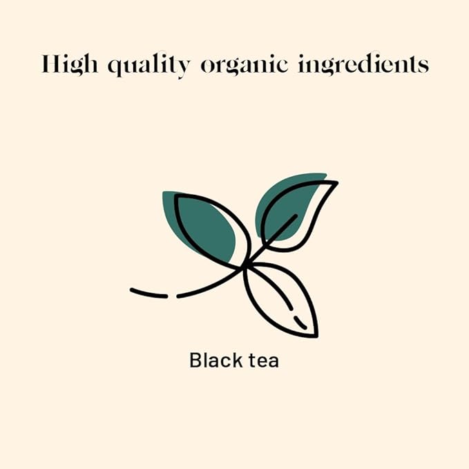 Kusmi Tea - Russian Morning No.24 - Organic Black Tea - Blend of Asian Black Teas - Grand Yunnan, Ceylon & Assam - Smooth, Flavourful, Caffeinated Tea - Loose Leaf Tea - Tin Box of 3.5 oz
