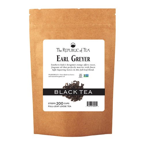 The Republic of Tea Earl Greyer Black Full-Leaf Tea, 1 Pound / 200 Cups