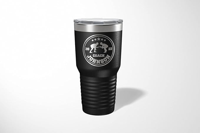 Wrestling Coach gifts, Tumbler, Coach tumbler, Wrestling gifts, Coach Beer glass, Coach gift, Coach gifts, Wrestling Coach (Wrestling Circle, Black, Wrestling Hexagon 30oz Black)