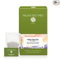 Palais des Thés Black Tea - Organic Paris For You By Night Blend with Citrus & Spices - Premium Tea Bags, Serves 20 Cups