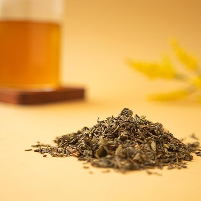 Organic Positively Tea Company, Pinhead Gunpowder Green Tea, Loose Leaf, 4 Ounce