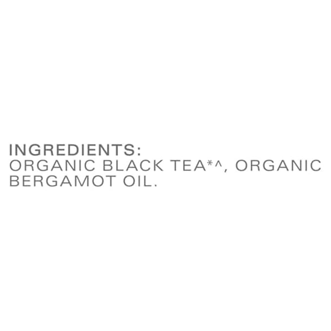TAZO Organic Earl Grey Tea Bags, Black tea with Caffeine, 16 Total Tea Bags (Pack of 2)