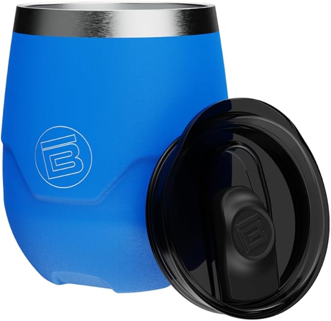BOTE MagnePod Drinkware MAGNETumbler Stemless Wine Tumbler with Lid Drink Cooler 12 oz Size Keeps Wine Beer Soda Water Cold Insulated attach to Compatible SUPs Kayaks Floats Multiple Colors