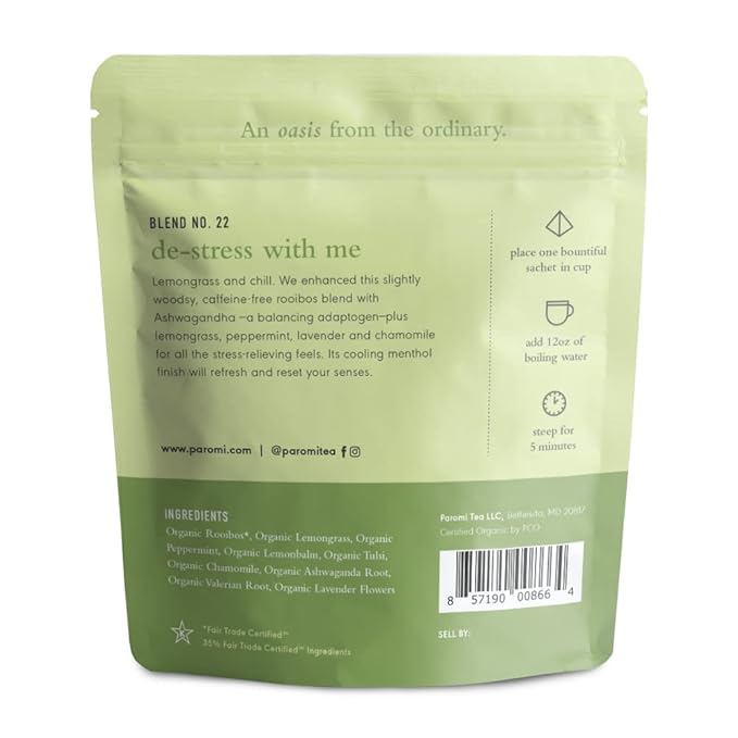 Paromi Herbal Tea (De-Stress with Me)
