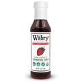 Wäbry Organic Strawberry Syrup No Added Sugar – 13.8oz (390g), Sweetened with Stevia & Erythritol, Natural Fruit Syrups for Drinks, Pancakes, Shaved Ice, Ice cream, Non-GMO, Dye-Free Snow Cone Syrup
