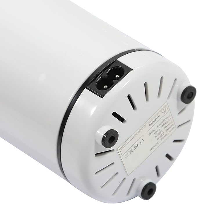 Electric Coffee Grinder-Electric Blade Spices, Coffee Grinder, Fast Coffee Grinder with Stainless Steel Blade, Great for Coffee Beans, Spices, Herbal Nuts, Grains-White