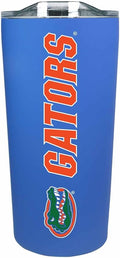 Campus Colors NCAA Stainless Steel Tumbler perfect for Gameday - 18 oz - Double Walled - Keeps Drinks Perfectly Insulated (Florida Gators - Royal)