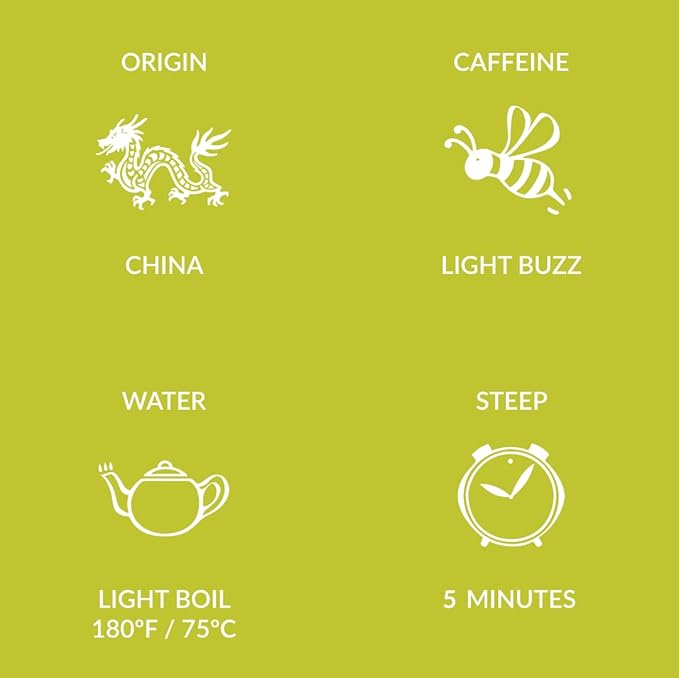 Two Leaves and a Bud Tamayokucha - 50 Naked Tea Sachets, Whole Leaf Green Tea in Eco-Friendly Unwrapped Compostable Sachets, Resealable Bag, 50 Count (Pack of 1)