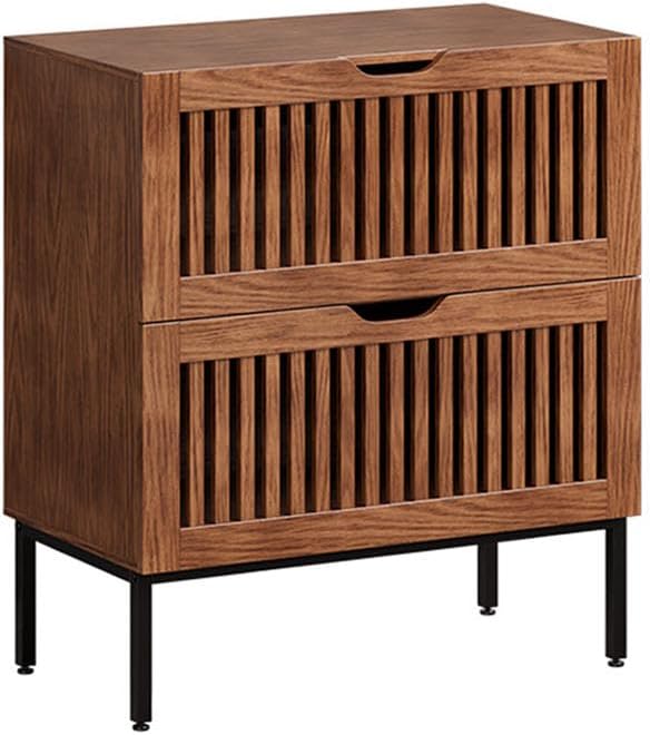 Storage Cabinet,28 Inch Farmhouse Buffet Cabinet with Metal Base and Storage Cabinets,Sideboard Coffee Bar for Kitchen,Dining Room,Living Room,Rustic Brown