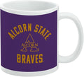 Alcorn Braves Ceramic Coffee Mug, Novelty Gift Mugs for Coffee, Tea and Hot Drinks, 11oz, White