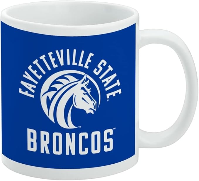 Fayetteville State Tigers Logo Ceramic Coffee Mug, Novelty Gift Mugs for Coffee, Tea and Hot Drinks, 11oz, White