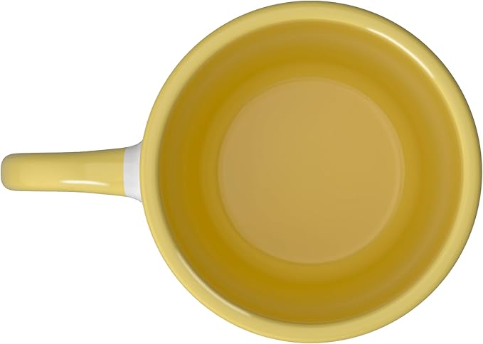 Girl Retro Taylor First Name Coffee Mug for Men Women Ceramic Mug, Yellow/White