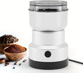 One-Touch Coffee Grinder and Multi-Purpose Grinder with Extended Power Cord & 4 Sharp Blades, for Convenient Grinding of Coffee, Spices, and Seeds Anywhere