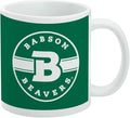 Babson College Beavers Logo Ceramic Coffee Mug, Novelty Gift Mugs for Coffee, Tea and Hot Drinks, 11oz, White