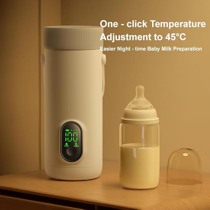 Travel Electric Kettle 350ML, Portable Kettle for Travel, Small Tea Coffee Kettles, 27000mAh USB Rechargeable Hot Water Boiler for Car Outdoor Camping (US Plug)