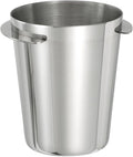 uxcell 58mm Coffee Grinder Powder Cup, Stainless Steel Espresso Coffee Powder Feeder, Espresso Coffee Machine Tools for Coffee Tamper (Silver)