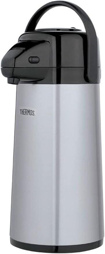 Thermos Black/Silver Stainless Steel Carafe - Total Qty: 2