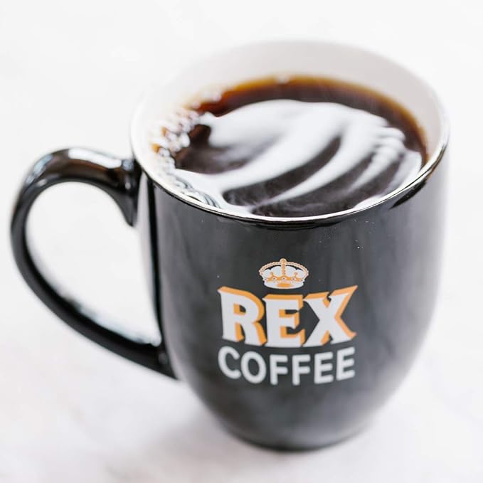 Rex Coffee Organic Fairtrade Decaf Freeze-Dried Instant Sticks – Naturally Decaffeinated Arabica, 25 Single-Serve Packs, Mountain Water Process