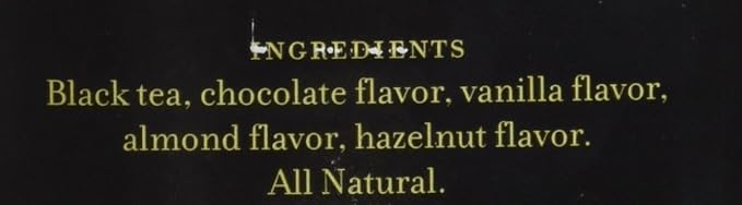 Harney & Sons Florence | 4oz Tin of Loose Chocolate Hazelnut Black Tea