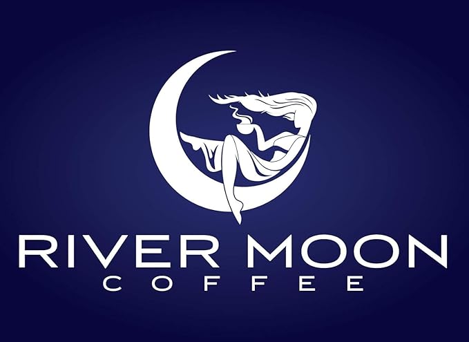 River Moon Coffee, Electric Moon High Caffeine Coffee, Whole Beans, 2 lbs., Bold, Medium Dark Roast,