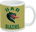 Alabama at Birmingham Blazers Logo Ceramic Coffee Mug, Novelty Gift Mugs for Coffee, Tea and Hot Drinks, 11oz, White
