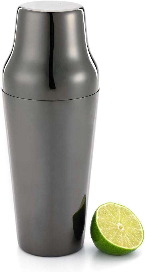 Barfly Cocktail Shaker Set, 24oz (700 ml), Gun Metal Black