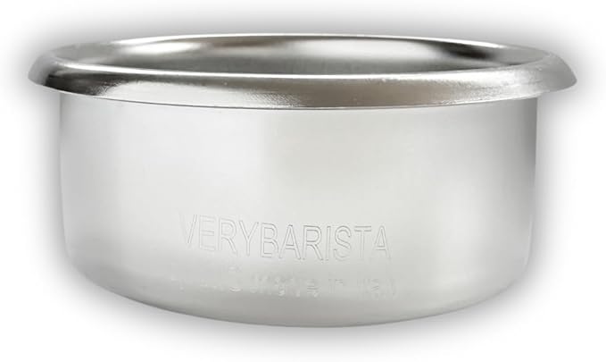 IMS Precision Convex Filter Basket. 17-22g. Made for 54mm Breville, Sage, Solis Espresso Machines. (H27C)
