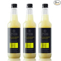 Twisted Alchemy Cold Pressed Fresh Juice For Craft Cocktails -Fresh, All Natural, Hand Squeezed Lemon Juice Cocktail Mixer - (25 Oz Bottle, Pack Of 3) - Preservative Free, Non-GMO, 100% Pure -