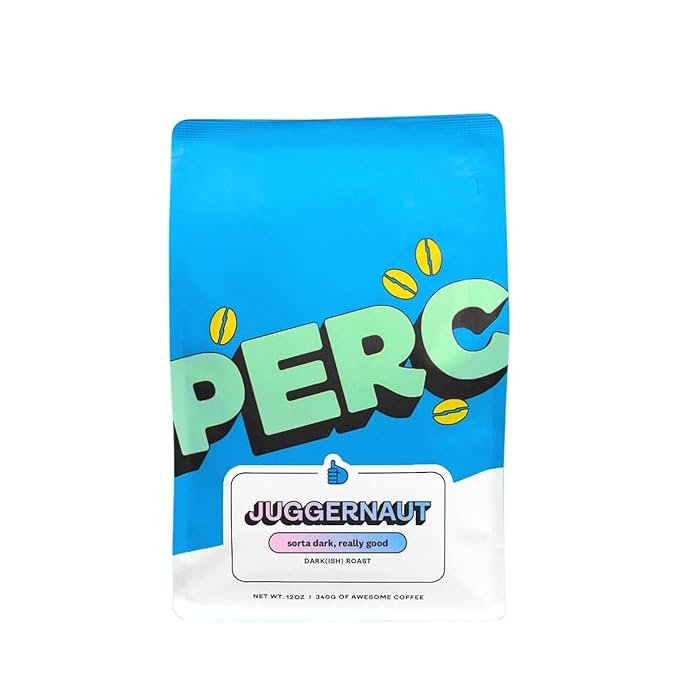 Juggernaut Espresso Blend - Roasted by Perc Coffee - Freshly Ground Coffee - 2 Pound Bag