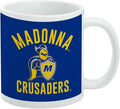 Madonna University Crusaders Logo Ceramic Coffee Mug, Novelty Gift Mugs for Coffee, Tea and Hot Drinks, 11oz, White