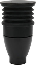 60g Aluminium Alloy Coffee Bin, Coffee Grinder Blowing Bean Bin, Cleaning Tool for Eureka Mignon (Black)