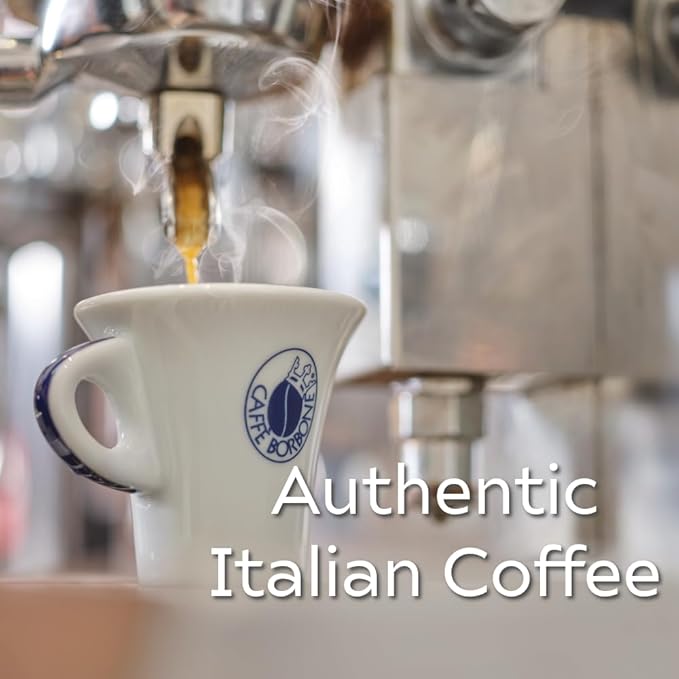 Caffè Borbone Espresso Paper Pods, Green Blend, Decaffeinated, Medium Roast ESE Pods, Authentic Italian Espresso - 50 Count